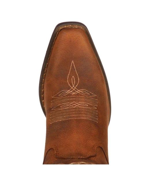 Durango Brown Crush Western Booties