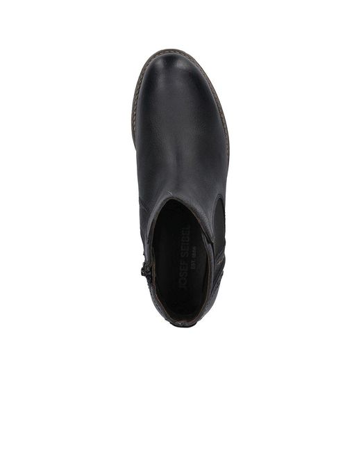 Josef Seibel Black Sienna 35 Ankle Boots (Schwarz)