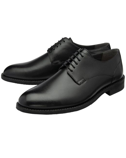Frank Wright Black Griffin Ii Derby Shoes for men