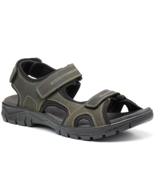 Hotter Brown Lorenzo Sandals for men