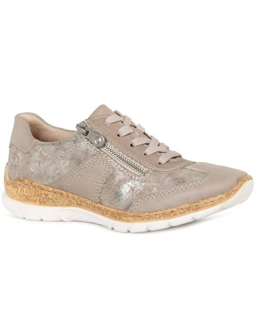 Rieker Gray Cheer Shoes