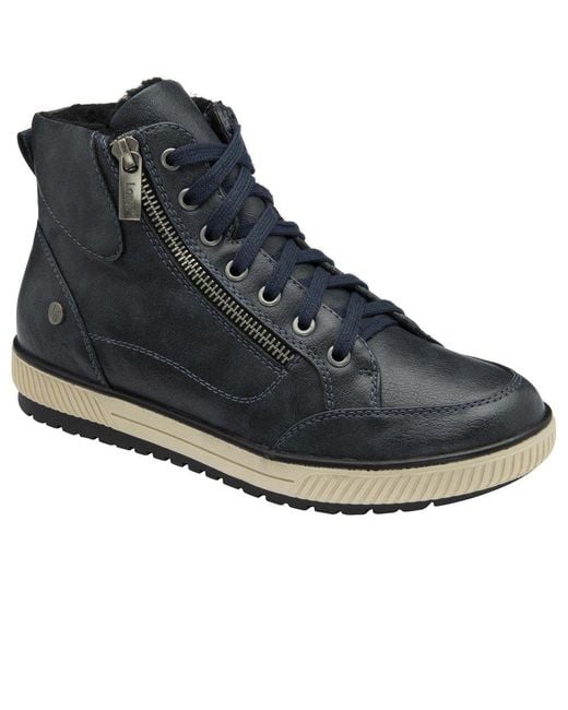 Lotus Blue Bellatrix Ankle Boots