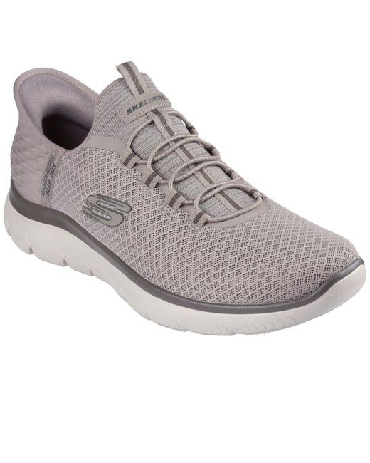 Skechers Gray Slip-Ins Summits High Range Trainers for men