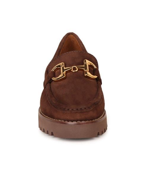 Charles Clinkard Brown Carrera Loafers