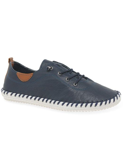 Lunar Blue St Ives Casual Shoes
