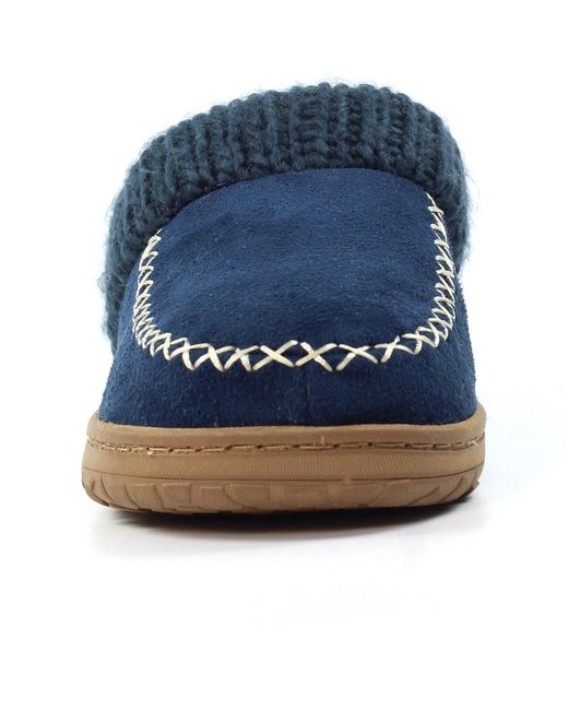 Lunar Blue Albany Boxed Slippers