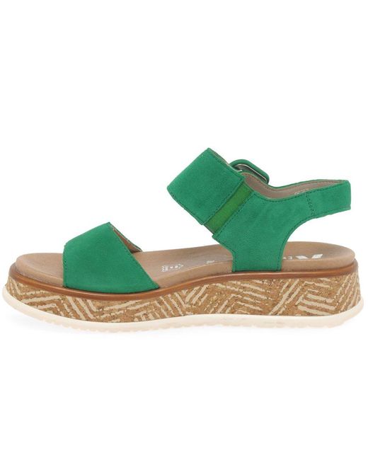 Rieker Green Mode Sandals