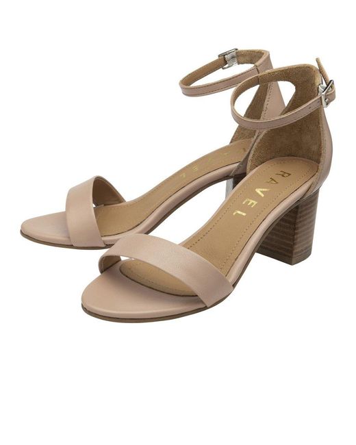 Ravel Gray Callie Heeled Sandals