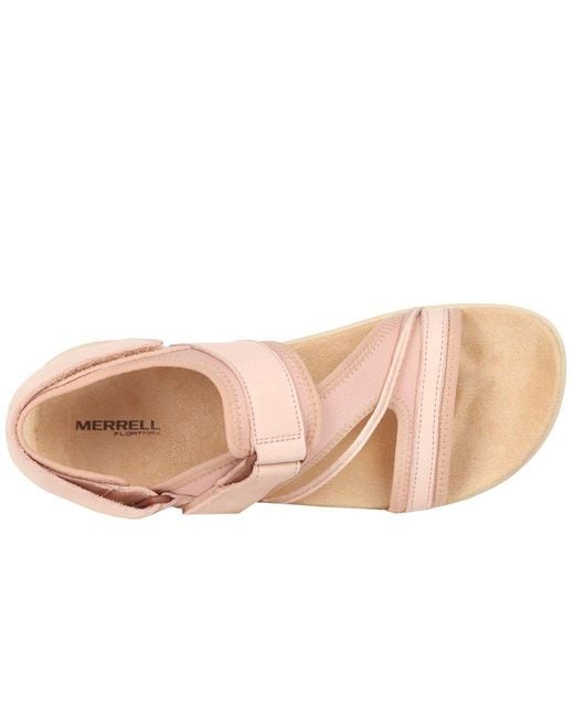 Merrell Multicolor Terran 4 Backstrap Shoes, Leather/Textile