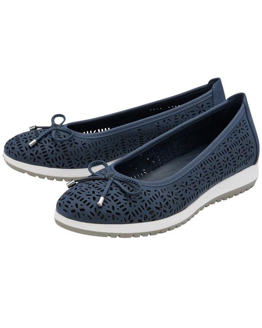 Lotus Blue Helen Pumps