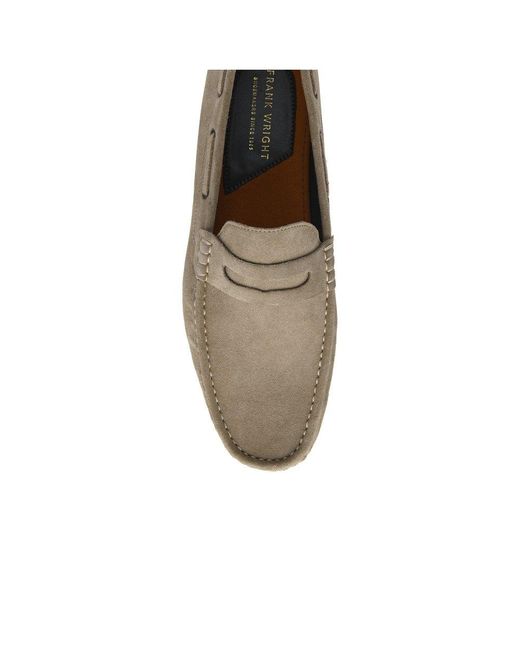 Frank Wright Brown Duggan Loafers for men