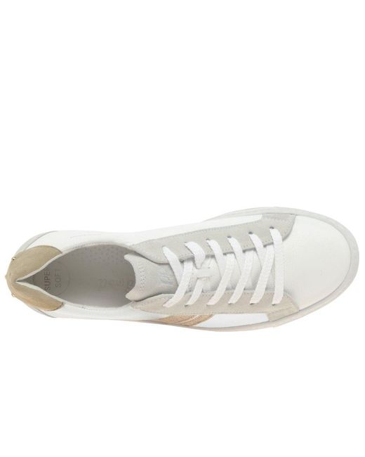 Paul Green White Lulu Trainers