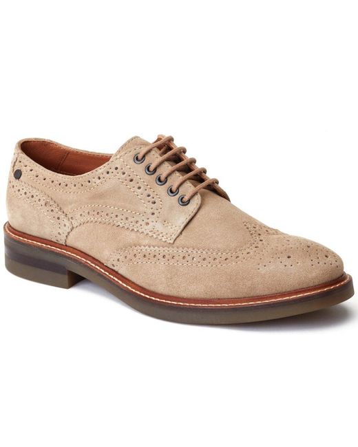 Base London Brown Hatfield Brogues for men