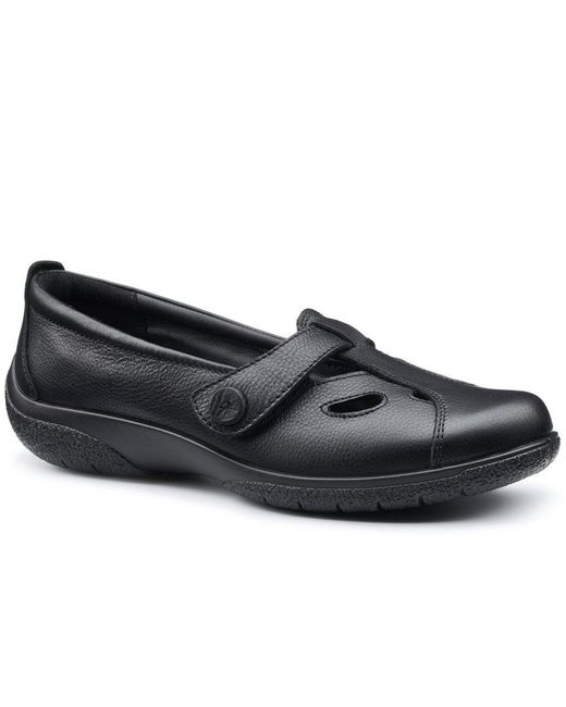 Hotter Black Nirvana Extra Wide Shoes