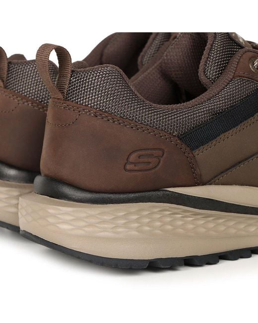 Skechers Brown Slade Ultra Peralto Trainers for men