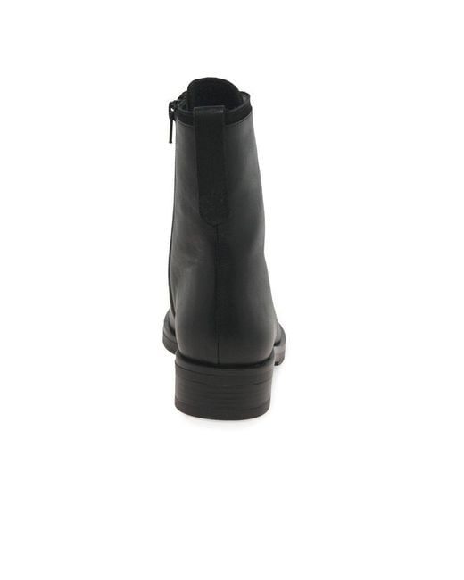 Gabor Black Hay Biker Boots