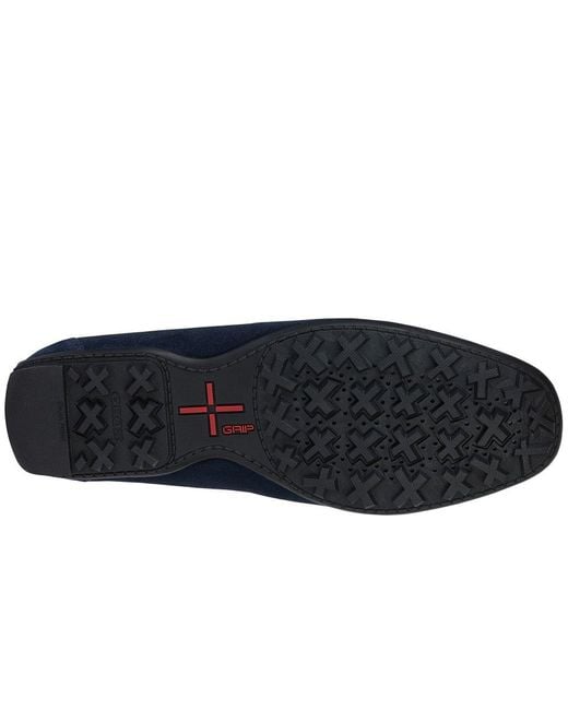 Geox Blue U Kosmopolis + Grip Moccasins for men