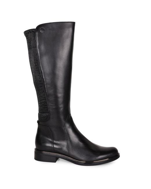 Caprice Black Locket M Knee High Boots