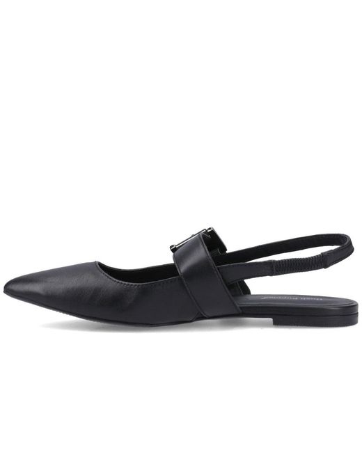 Hush Puppies Blue Diya Buckle Mary Jane Shoes