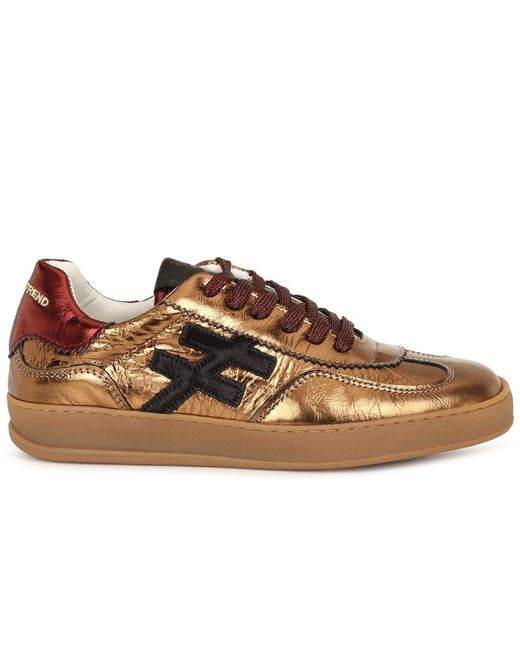 Another Trend Brown Iconic Ii Trainers