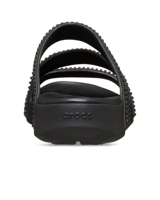 CROCSTM Black Getaway Strappy Sandals