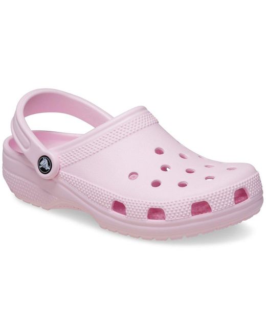 CROCSTM Pink Classic Clogs
