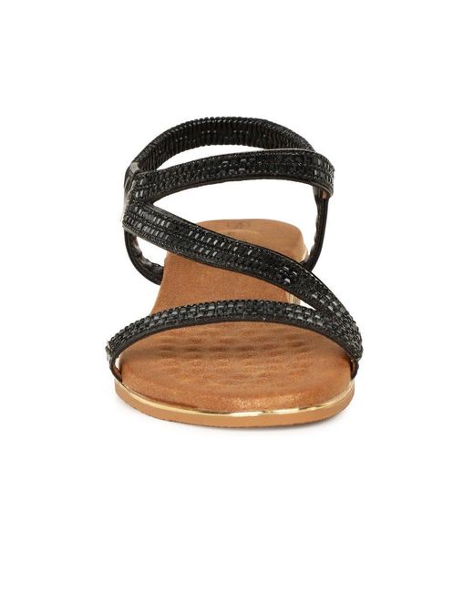 Lunar (GRS) Brown Jazmine Sandals