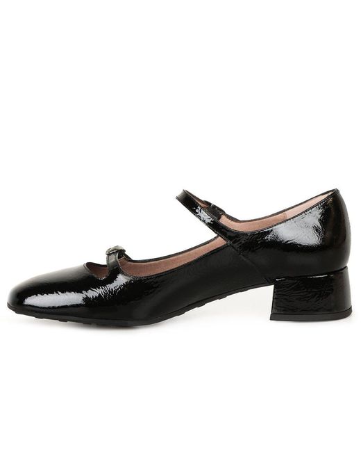 Hispanitas Black Oporto Court Shoes
