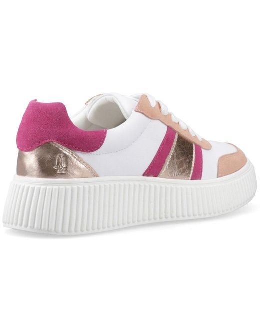 Hush Puppies Pink Holly Trainers