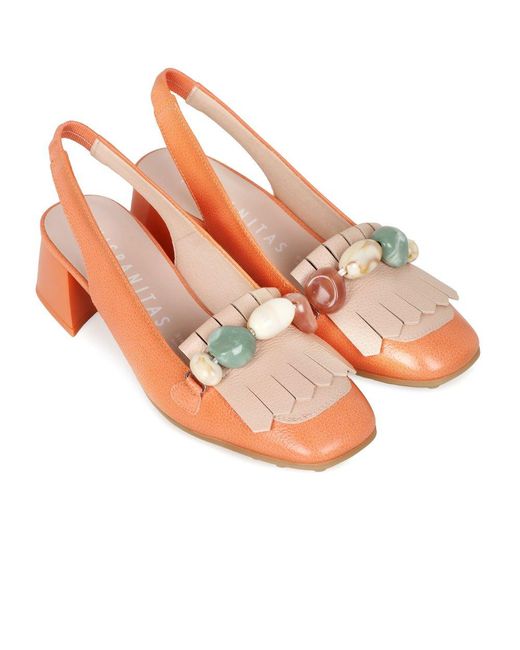Hispanitas Pink Hanoi Open Court Shoes