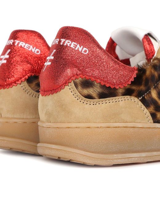 Another Trend Brown Iconic Ii Trainers