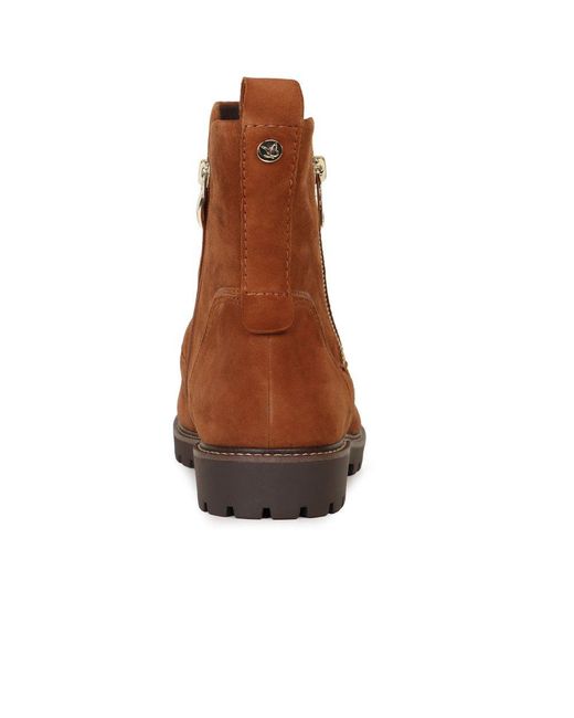 Caprice Brown Darcy Ankle Boots