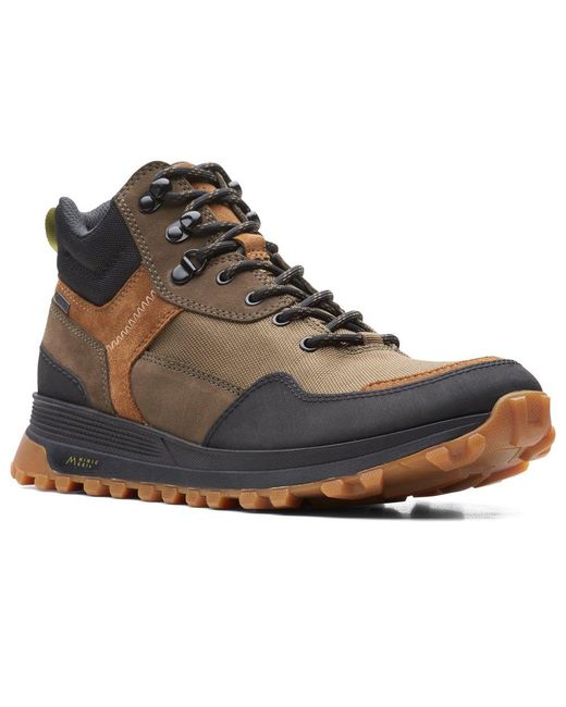 Clarks Suede Atl Trek Hi Gtx Walking Boots in Brown for Men Lyst UK