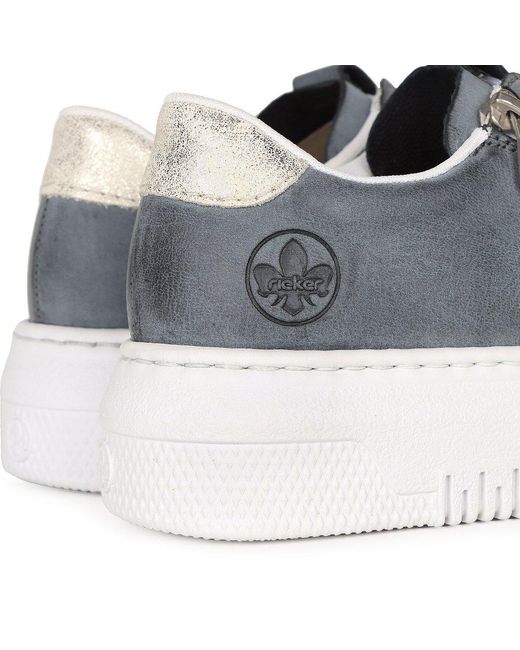 Rieker Blue Fascinate Trainers