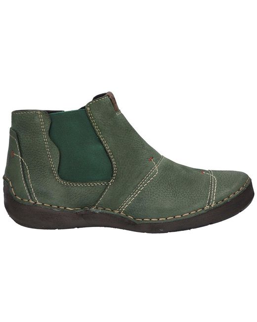 Josef Seibel Green Fergey 55 Ankle Boots