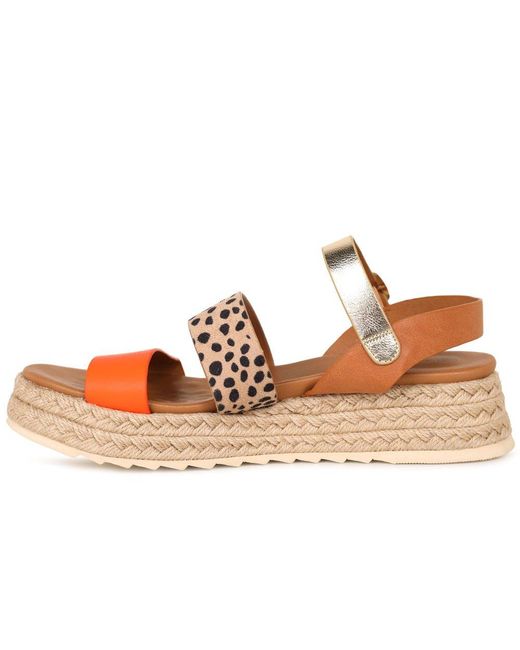 Lunar (GRS) Brown Summer Sandals