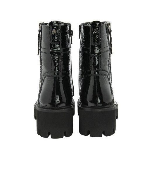 Ravel Black Leith Ankle Boots
