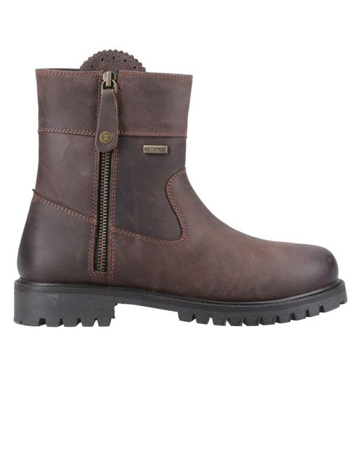 Cotswold Brown Chedworth Ankle Boots