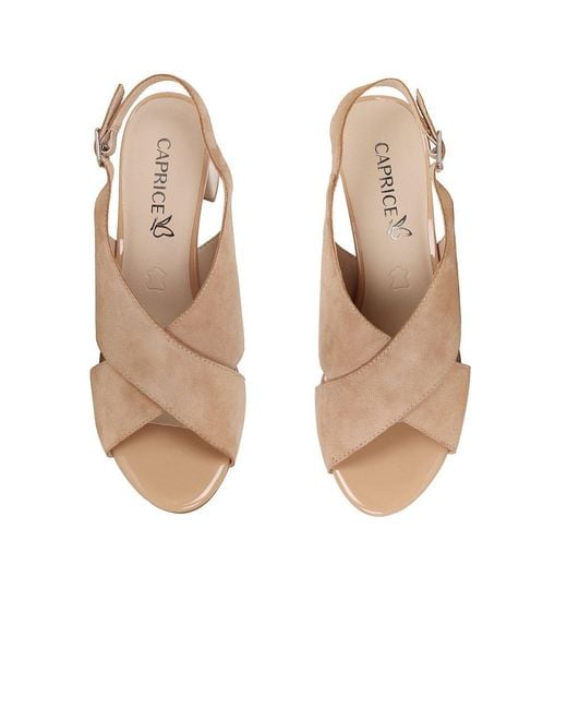 Caprice Natural Trip Sandals