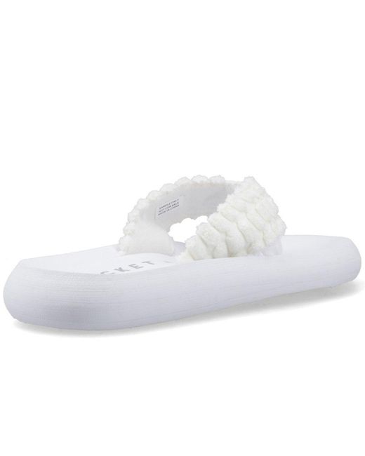 Rocket Dog White Spotlight Atom Sandals