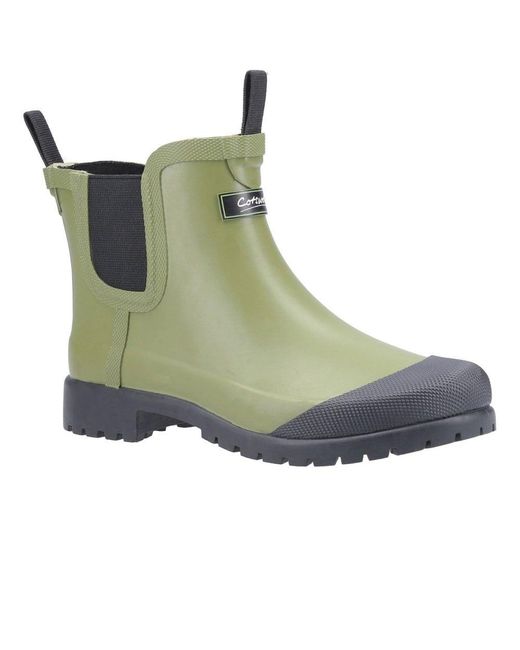 Cotswold Green Blenheim Short Wellingtons
