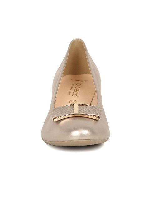 Bioeco White Eloise Court Shoes