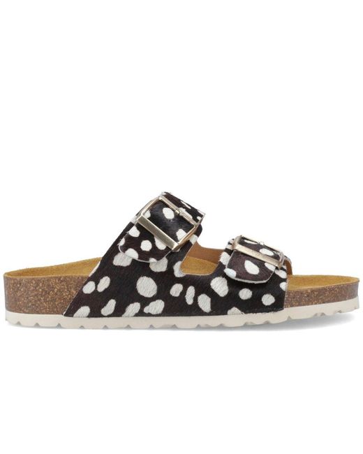 Hush Puppies Brown Brixley Mules