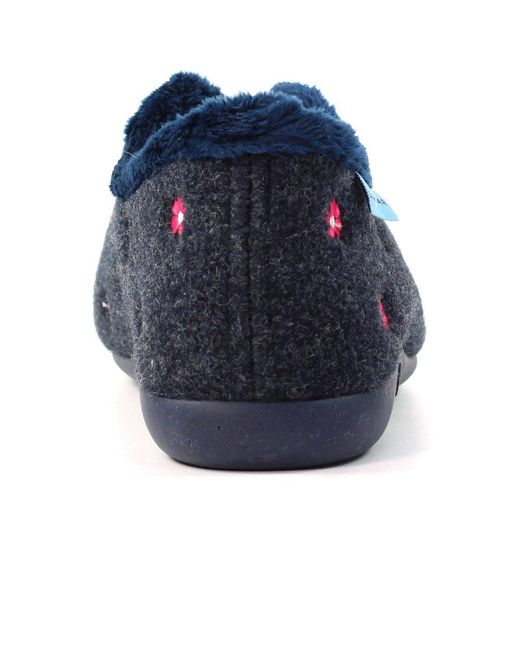 Lunar Blue Havana Slippers