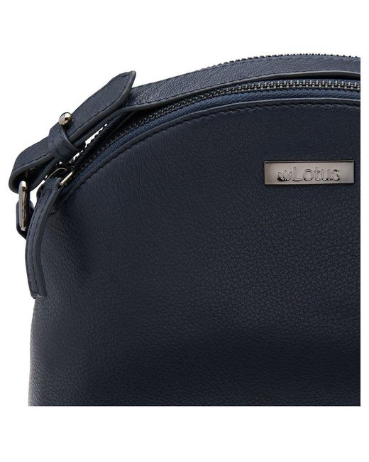 Lotus Blue Faith Cross Body Bag