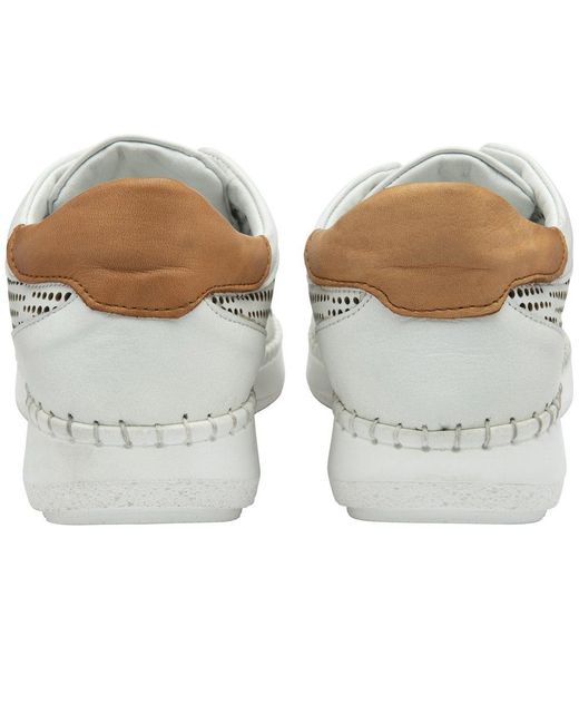 Lotus Metallic Lorena Trainers