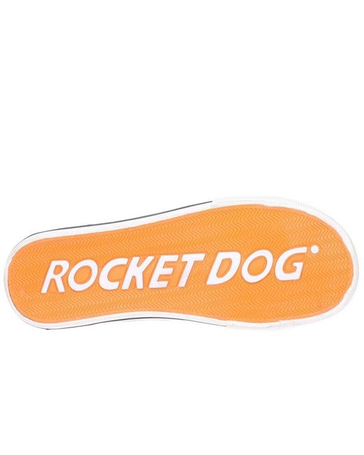 Rocket Dog Red Jazzing Eden Stripe Casual Shoes