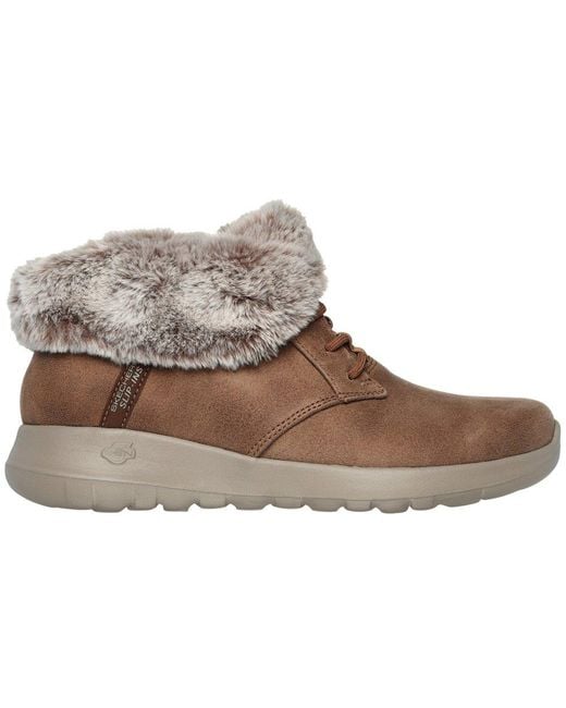 Skechers Brown On-The-Go Joy Cozy Charm