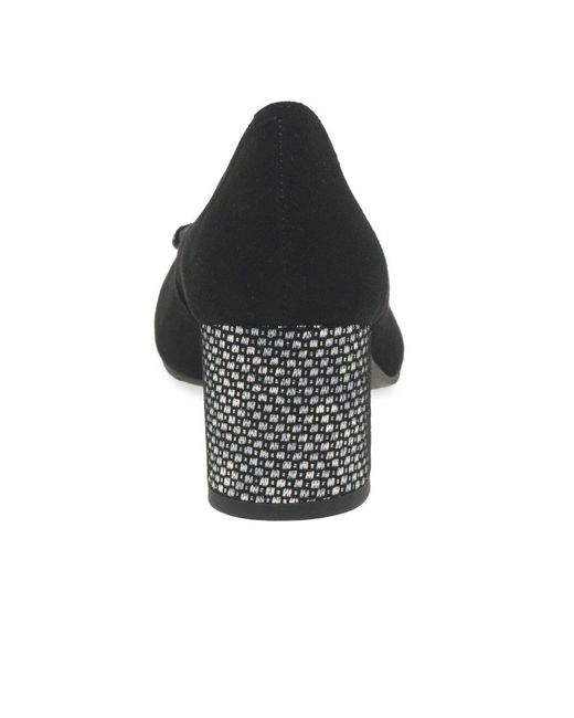 Bioeco Black Daphne Court Shoes