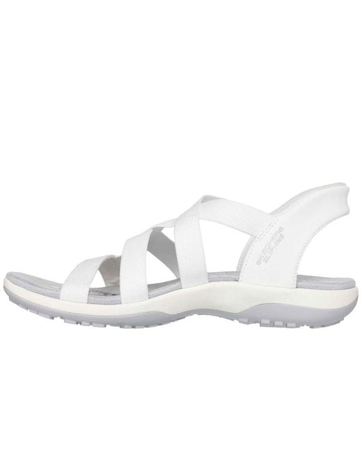 Skechers Metallic Reggae Slim Stretch Flex Sandals